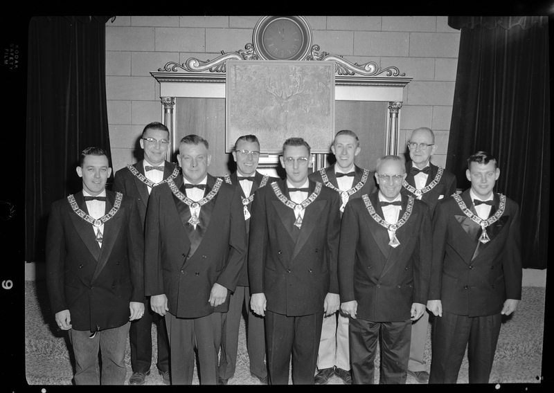 Group Photo Of The Benevolent And Protective Order Of Elks Officers [01 ...