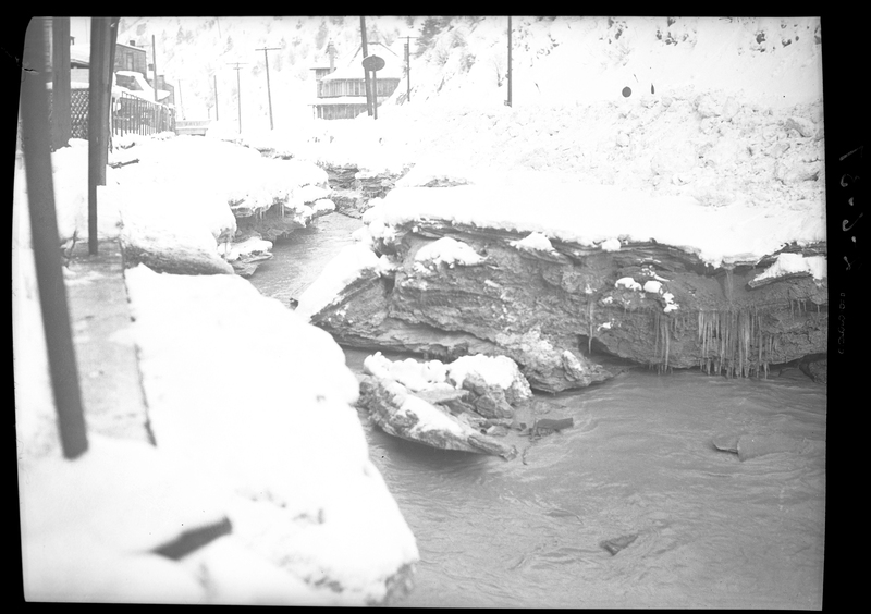 Snowy creek in Wallace, Idaho [03] W. Tabor Photographs