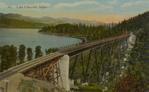 Lake Chatcolet Postcard