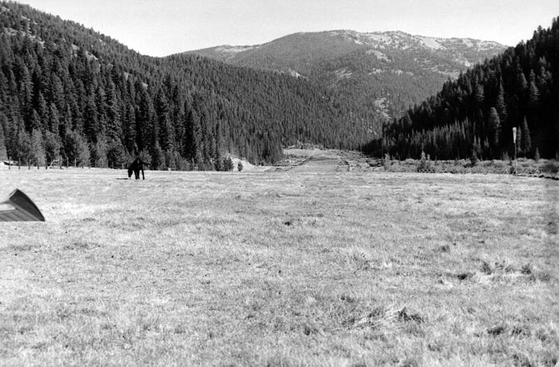 item thumbnail for View of McFadden Mountain from the southern end of the Big Creek airstrip