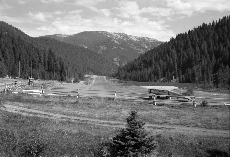 item thumbnail for View of McFadden Mountain from the southern end of the Big Creek airstrip