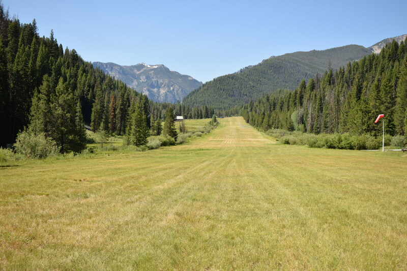 item thumbnail for View of Goat Mountain from the northern end of the Big Creek airstrip