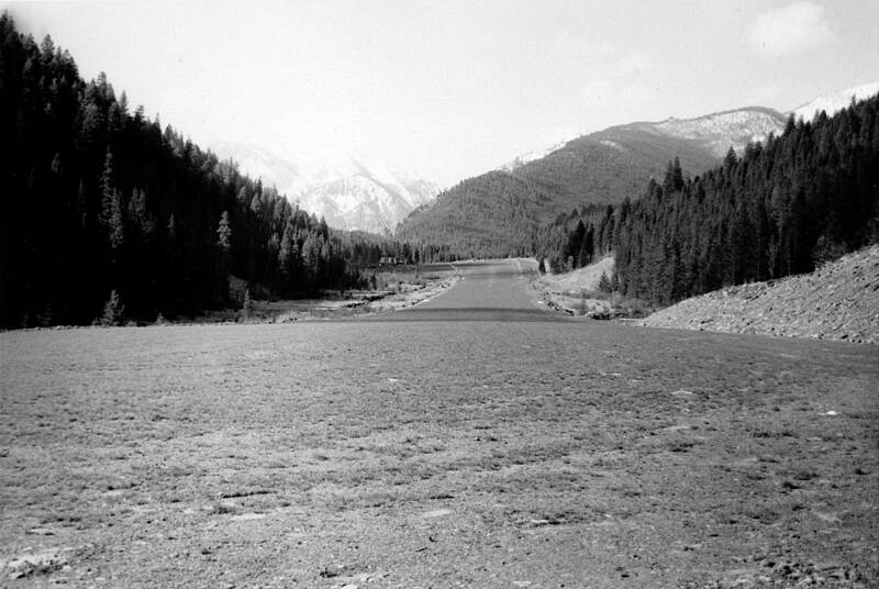 item thumbnail for View of Goat Mountain from the northern end of the Big Creek airstrip