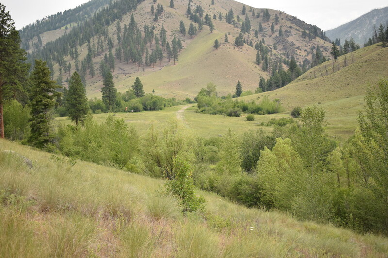 item thumbnail for View of the Cabin Creek airstrip