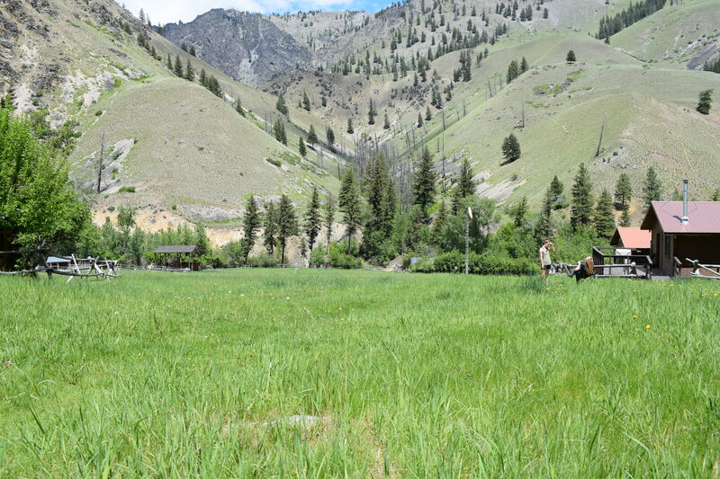 item thumbnail for View of the Cliff Creek drainage north of Big Creek, from Taylor Wilderness Research Station