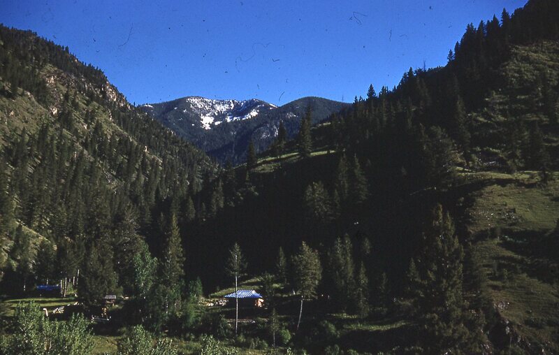 item thumbnail for View of the Jess Taylor Ranch from the north side of Big Creek