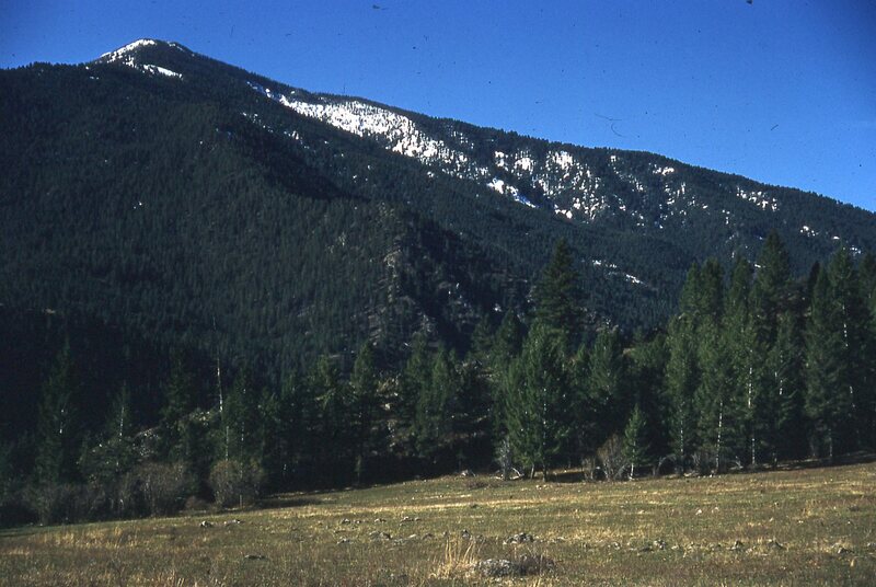 item thumbnail for View of Goat Basin, looking south across Big Creek