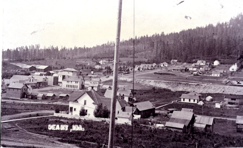 Panorama of Deary | Historic Images of Deary, Idaho