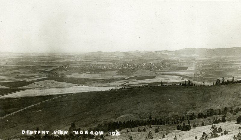 item thumbnail for Distant view of Moscow, Idaho