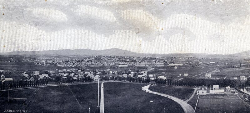 item thumbnail for View of Moscow, Idaho from University of Idaho campus