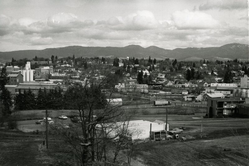 item thumbnail for View of Moscow, Idaho looking northeast from Taylor Avenue