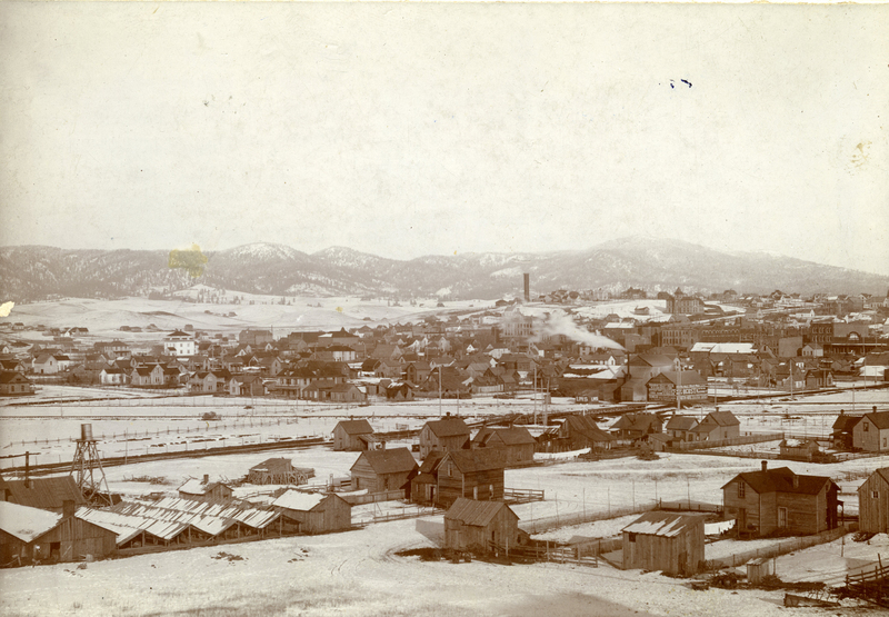 item thumbnail for Picture postcard of Moscow, Idaho in the 1890s