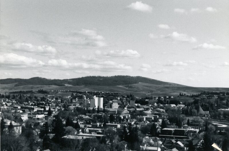 item thumbnail for Moscow, Idaho looking southeast from C Street