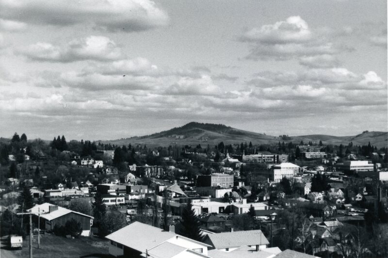 item thumbnail for Moscow, Idaho looking east from C Street