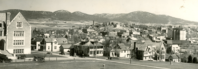 item thumbnail for Moscow, Idaho from the University of Idaho campus