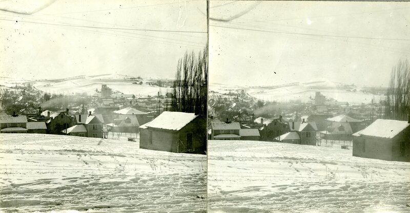 item thumbnail for Moscow, Idaho looking southwest from A Street