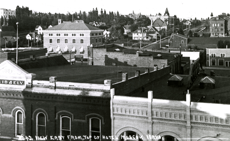 item thumbnail for No. 42 View East from top of Hotel Moscow, Idaho