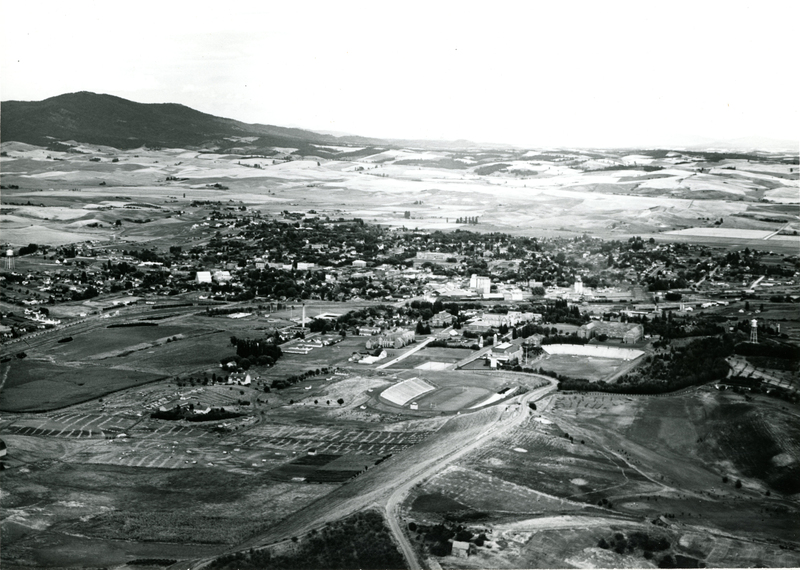 item thumbnail for University of Idaho campus looking northeast