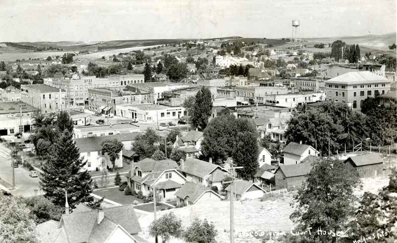 item thumbnail for Moscow from [Latah County] Court House