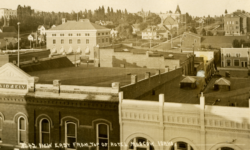 item thumbnail for No 42 View East from top of Hotel Moscow Idaho.