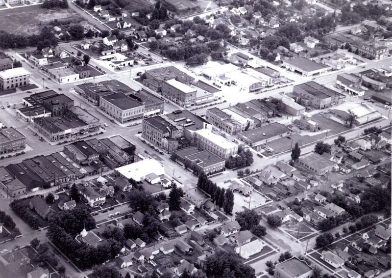 item thumbnail for Aerial photo of downtown Moscow, Idaho