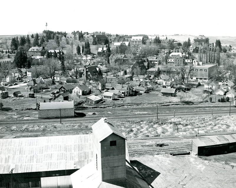 item thumbnail for Panoramic view of the University of Idaho located in Moscow, Idaho