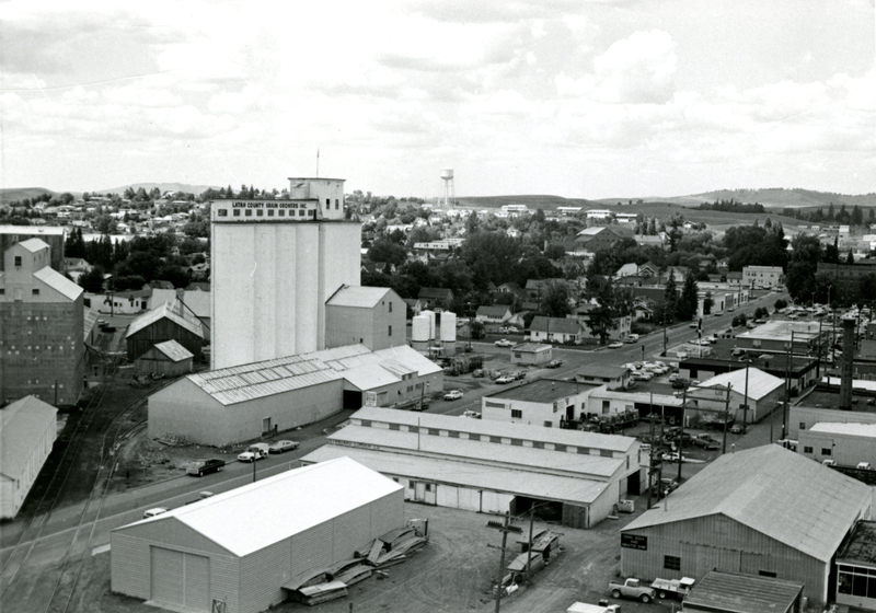 item thumbnail for Downtown Moscow, Idaho looking northwest