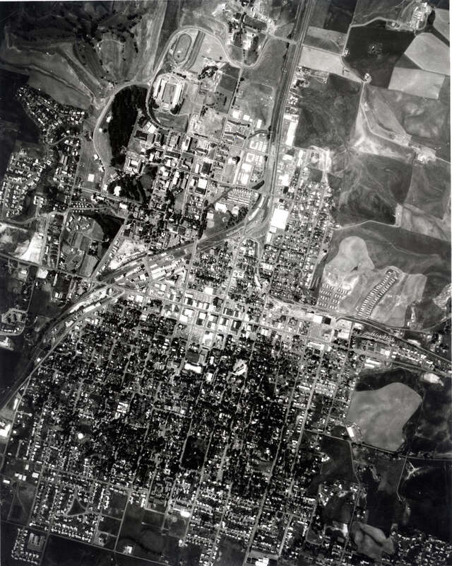 item thumbnail for Overhead view of Moscow, Idaho