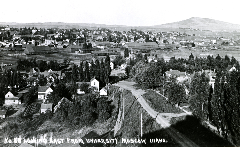 item thumbnail for No. 58, looking East from University of Idaho Moscow, Idaho