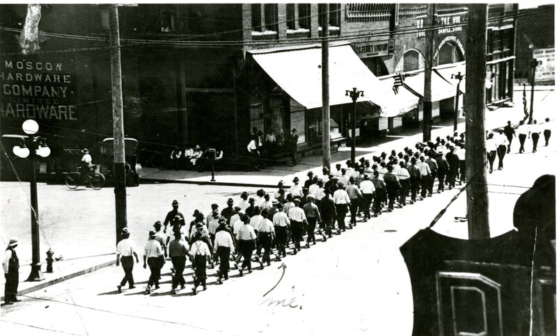 item thumbnail for Civilian Concervation Corps on Main Street