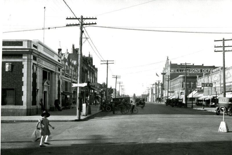 item thumbnail for Little Girl on Main Street