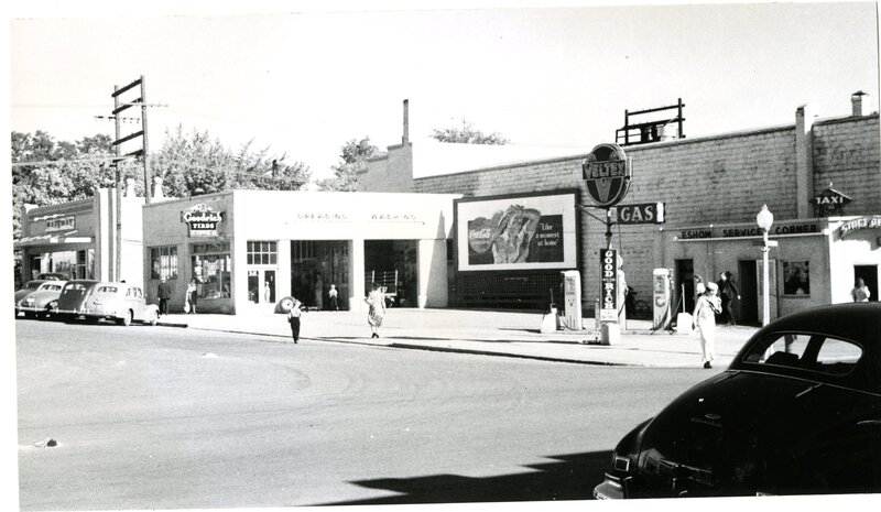 item thumbnail for Gas station at corner of 5th and Main Streets