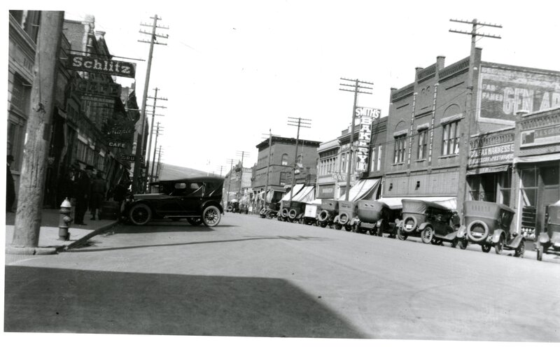 item thumbnail for Cars Parked Along Main Street