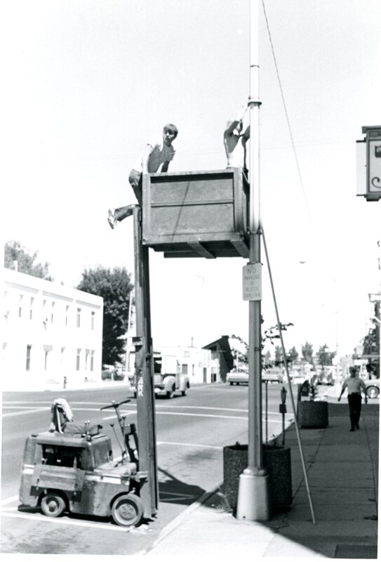 item thumbnail for City Workers Decorating Main Street