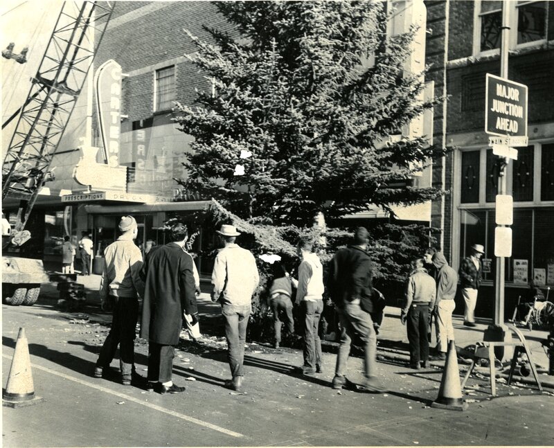 item thumbnail for Setting Up of the Main Street Christmas Tree