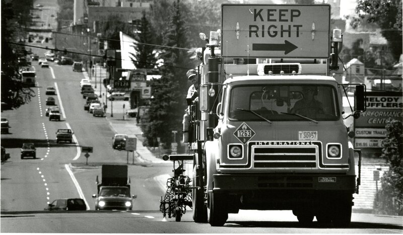 item thumbnail for Idaho Transportation Department Paint Trucks