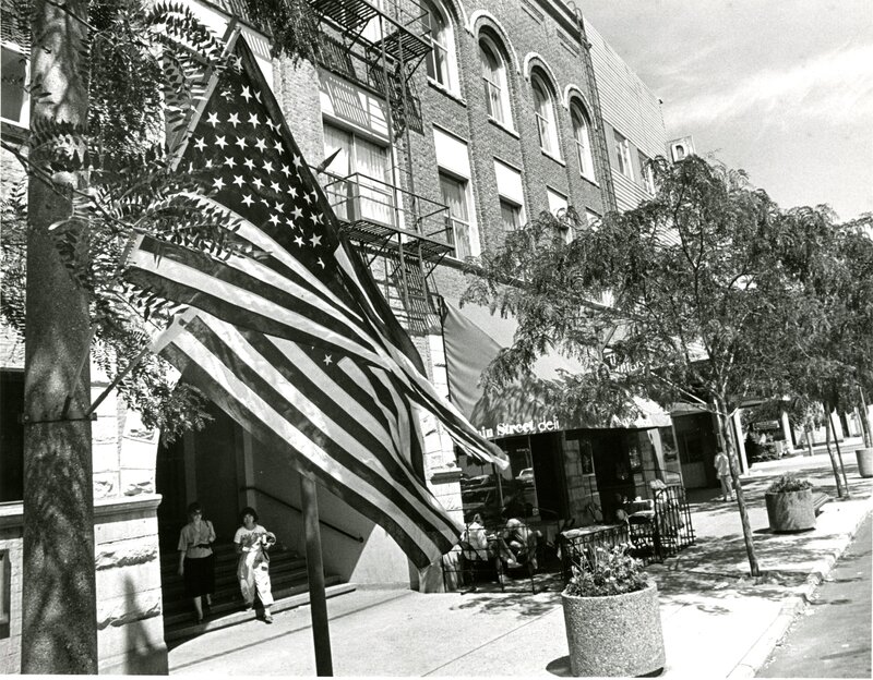 item thumbnail for Flags Flying on Main Street