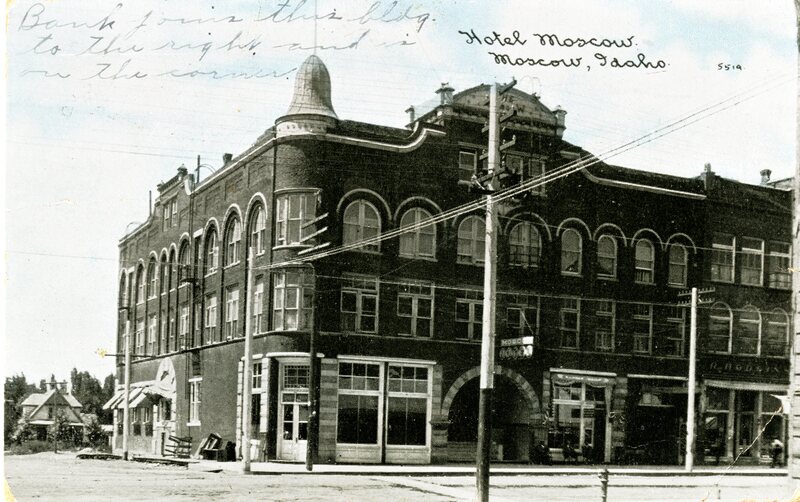 item thumbnail for Postcard of Hotel Moscow, Moscow, Idaho