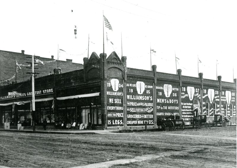 item thumbnail for The Boston Store on Main and Fifth Streets in Moscow, Idaho