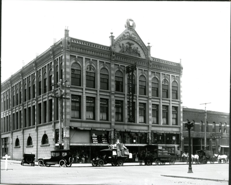 item thumbnail for Williamson's Store in McConnell building