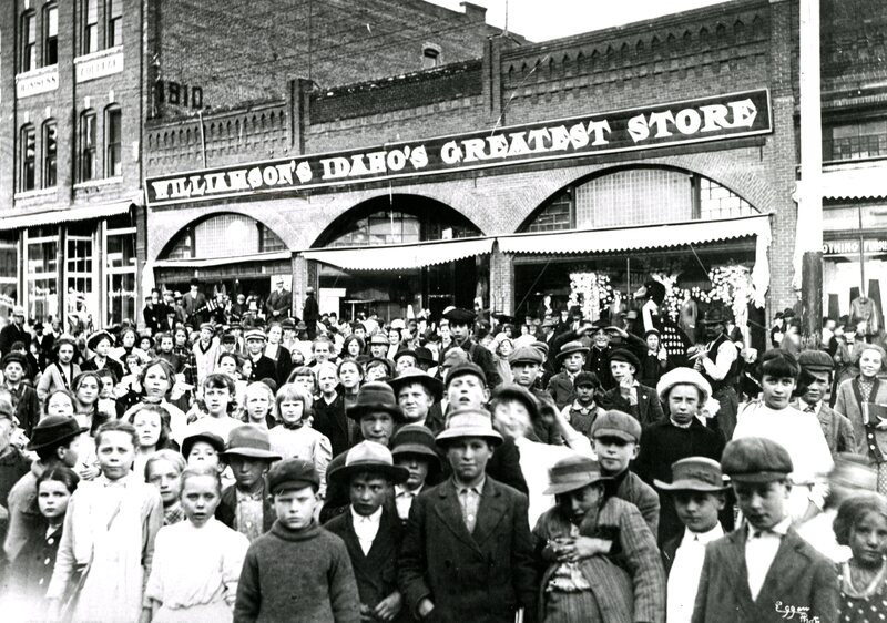 item thumbnail for Children in front of Williamson's Store