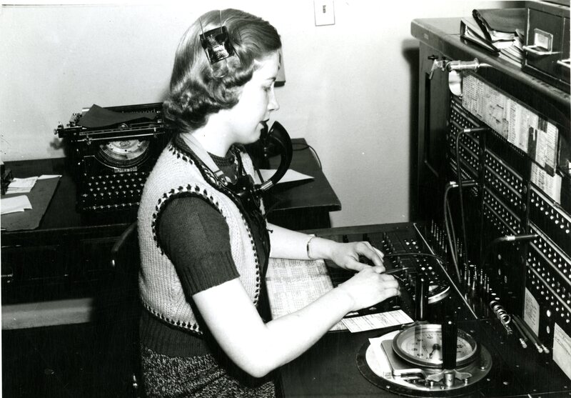 item thumbnail for Telephone Switchboard Operator