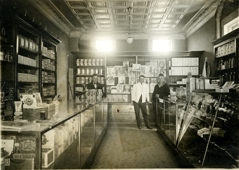 item thumbnail for Interior of Jerry's confectionary and newsstand