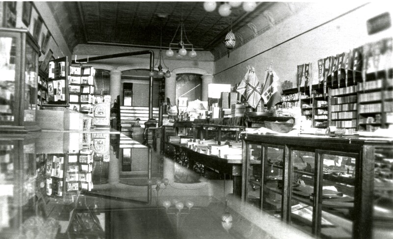 item thumbnail for Hodgins Drug Store interior