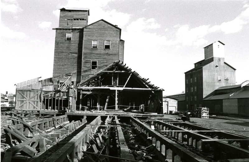 item thumbnail for Demolition of L.M. Whittier & NW Seed elevators