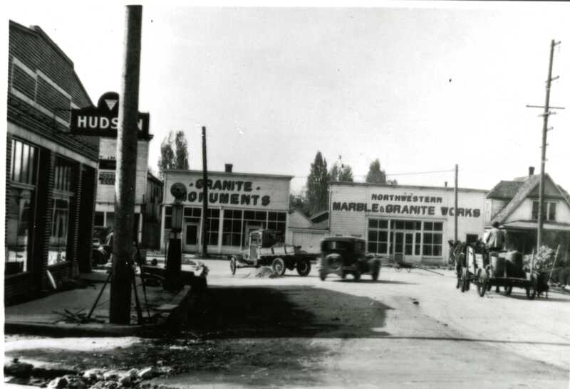 item thumbnail for Fourth Street from Main, looking west toward Jackson