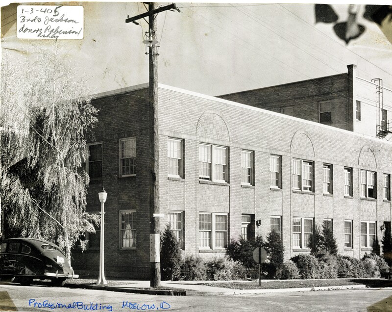 item thumbnail for The professional building at 3rd and Jackson streets in Moscow, Idaho