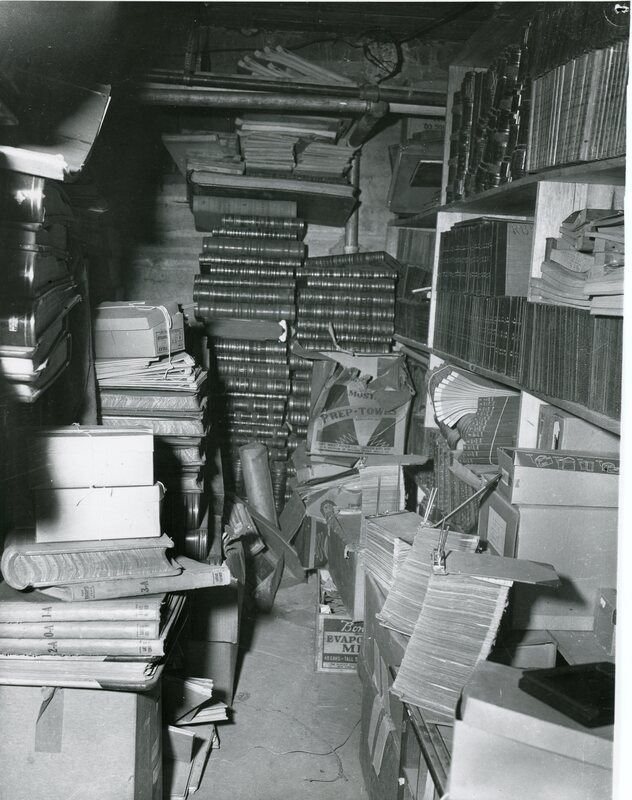 item thumbnail for Latah County Courthouse storage room