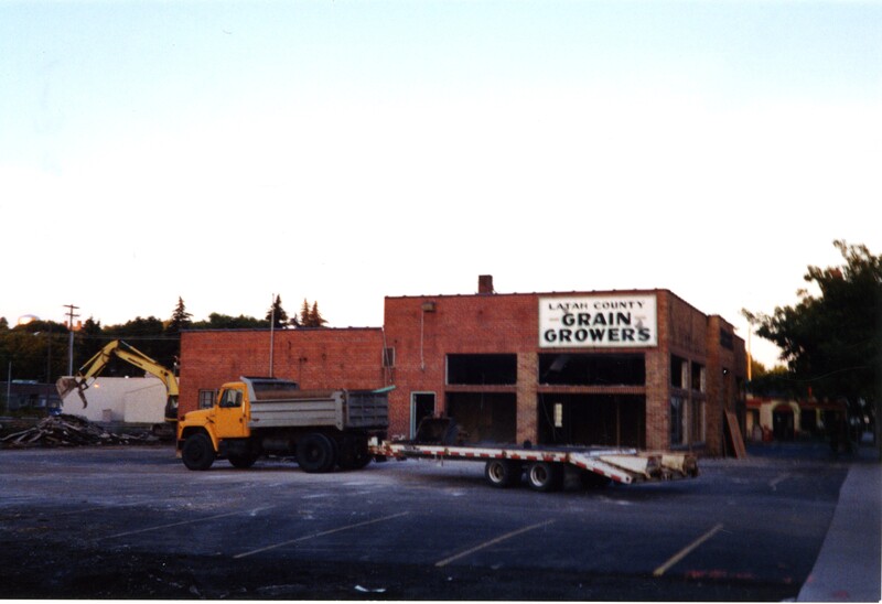 item thumbnail for Latah County Grain Growers Main Office demolition