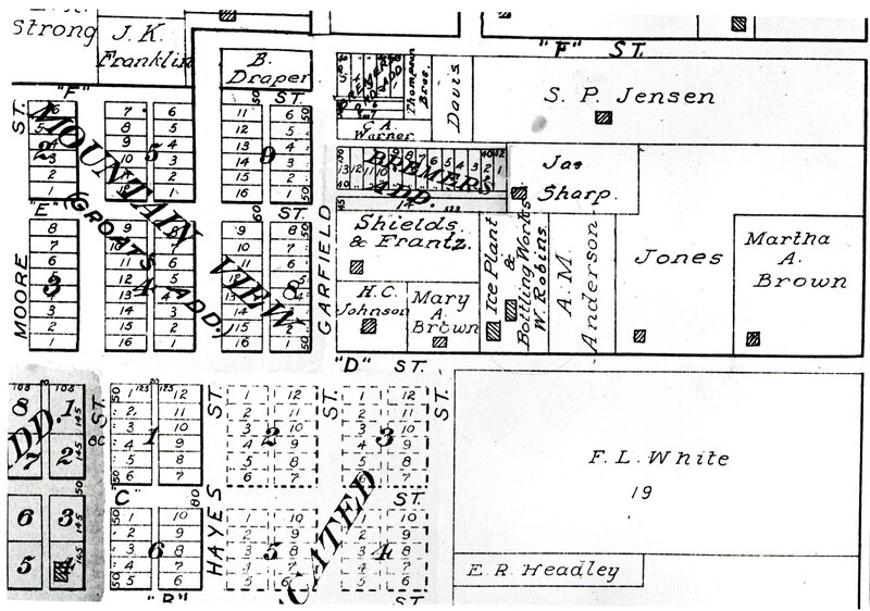 item thumbnail for Plat Map of D and F Streets